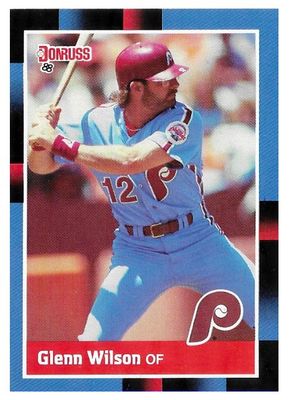 Wilson, Glenn / 1988 Philadelphia Phillies / Donruss #262