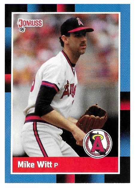 Witt, Mike / 1988 California Angels / Donruss #86