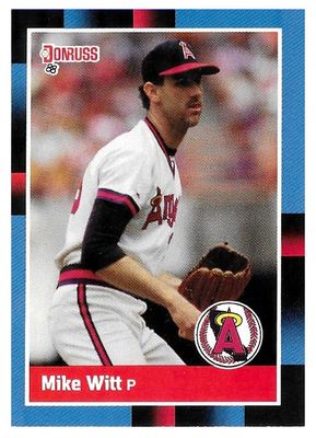 Witt, Mike / 1988 California Angels / Donruss #86