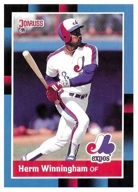 Winningham, Herm / 1988 Montreal Expos / Donruss #581