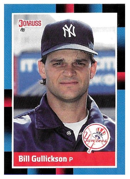 Gullickson, Bill / 1988 New York Yankees / Donruss #586