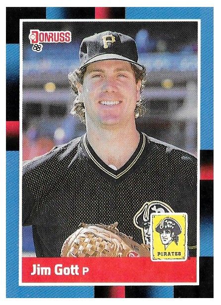 Gott, Jim / 1988 Pittsburgh Pirates / Donruss #606