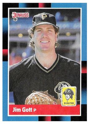 Gott, Jim / 1988 Pittsburgh Pirates / Donruss #606