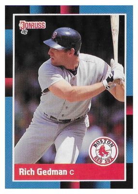 Gedman, Rich / 1988 Boston Red Sox / Donruss #129