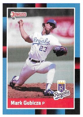 Gubicza, Mark / 1988 Kansas City Royals / Donruss #54