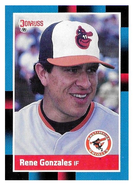 Gonzales, Rene / 1988 Baltimore Orioles / Donruss #582
