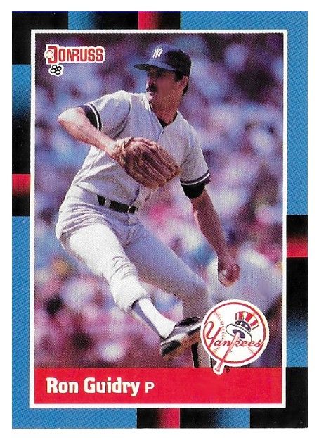 Guidry, Ron / 1988 New York Yankees / Donruss #175