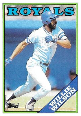 Wilson, Willie / 1988 Kansas City Royals / Topps #452