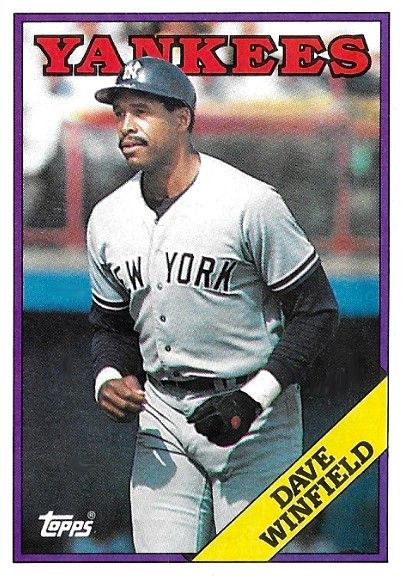 Winfield, Dave / 1988 New York Yankees / Topps #510