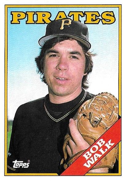 Walk, Bob / 1988 Pittsburgh Pirates / Topps #349