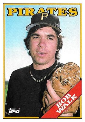 Walk, Bob / 1988 Pittsburgh Pirates / Topps #349