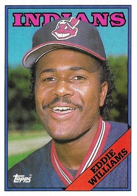Williams, Eddie / 1988 Cleveland Indians / Topps #758