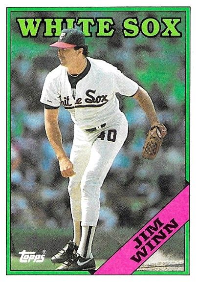 Winn, Jim / 1988 Chicago White Sox / Topps #688