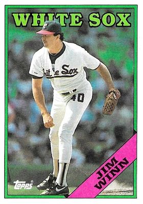 Winn, Jim / 1988 Chicago White Sox / Topps #688