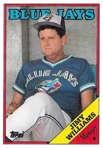 Williams, Jimy / 1988 Toronto Blue Jays / Topps #314