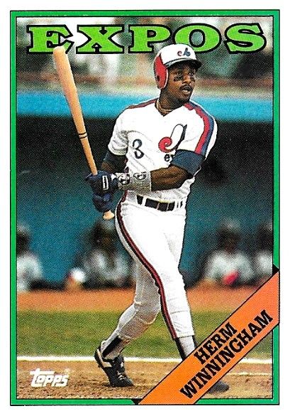 Winningham, Herm / 1988 Montreal Expos / Topps #614