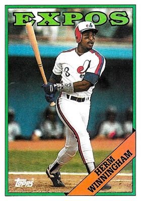 Winningham, Herm / 1988 Montreal Expos / Topps #614
