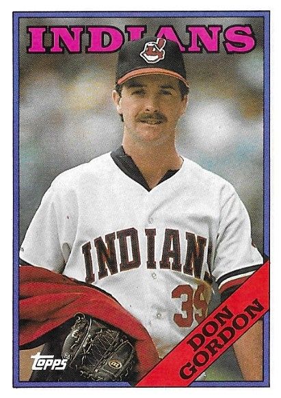 Gordon, Don / 1988 Cleveland Indians / Topps #144