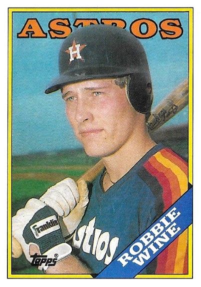 Wine, Robbie / 1988 Houston Astros / Topps #119