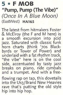 F Mob / Pump, Pump (The Vibe) / 1994
