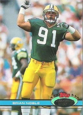 Noble, Brian / 1991 Green Bay Packers / Stadium Club #23