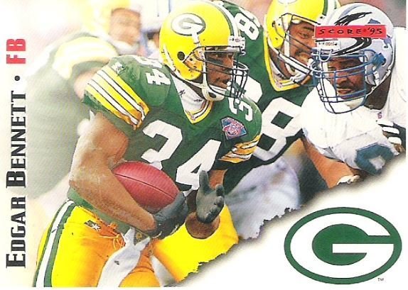 Bennett, Edgar / 1995 Green Bay Packers / Score #68