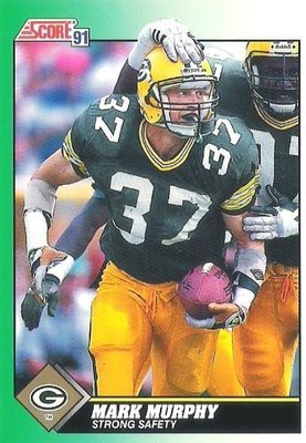 Murphy, Mark / 1991 Green Bay Packers / Score #231