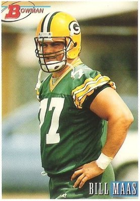 Maas, Bill / 1993 Green Bay Packers / Bowman #132