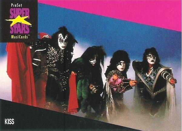 Kiss / 1991 ProSet SuperStars MusiCards #197