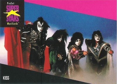 Kiss / 1991 ProSet SuperStars MusiCards #197