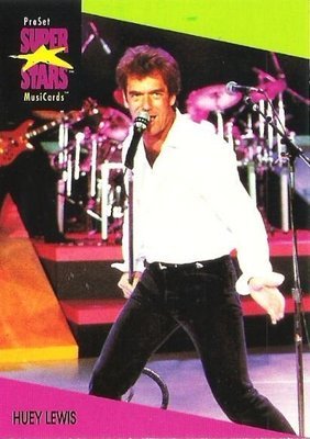 Lewis, Huey / 1991 ProSet SuperStars MusiCards #63