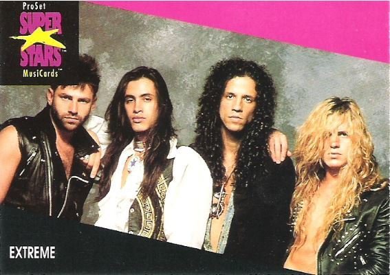 Extreme / 1991 ProSet SuperStars MusiCards #174