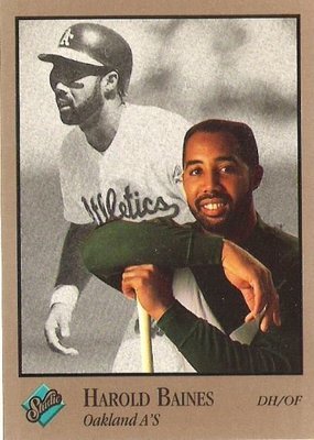 Baines, Harold / 1992 Oakland Athletics / Studio #221