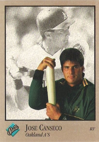 Canseco, Jose / 1992 Oakland Athletics / Studio #222