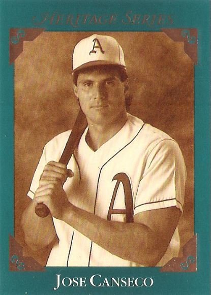 Canseco, Jose / 1992 Oakland Athletics / Studio #BC-4