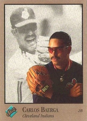 Baerga, Carlos / 1992 Cleveland Indians / Studio #163