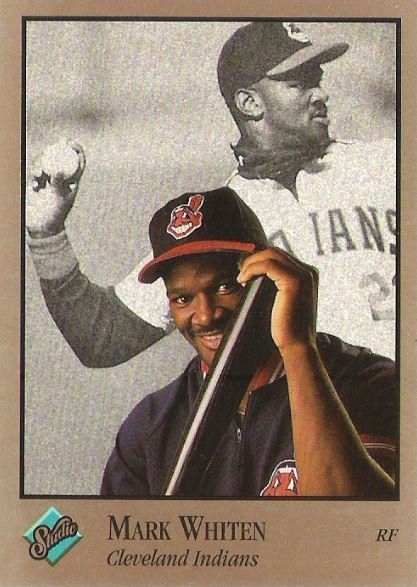 Whiten, Mark / 1992 Cleveland Indians / Studio #170