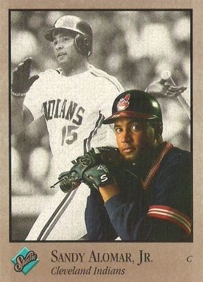 Alomar, Sandy (Jr.) / 1992 Cleveland Indians / Studio #161