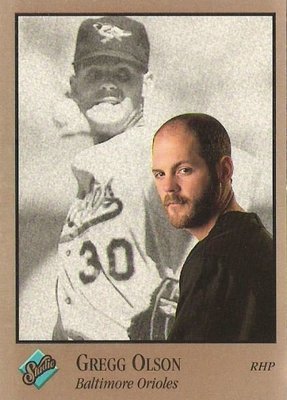 Olson, Gregg / 1992 Baltimore Orioles / Studio #128
