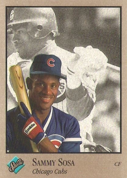 Sosa, Sammy / 1992 Chicago Cubs / Studio #20