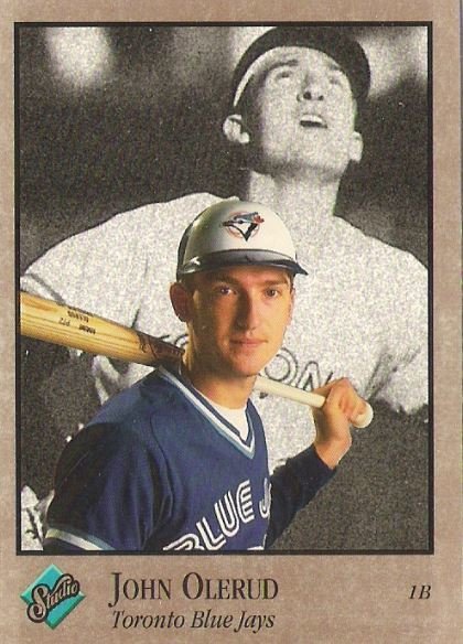 Olerud, John / 1992 Toronto Blue Jays / Studio #258 | Baseball Trading Card (1992)