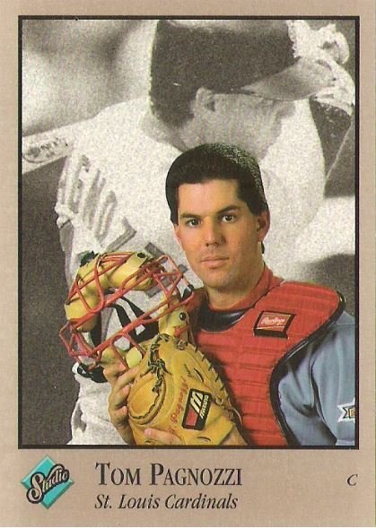 Pagnozzi, Tom / 1992 St. Louis Cardinals / Studio #96
