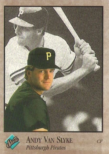 Van Slyke, Andy / 1992 Pittsburgh Pirates / Studio No. 89
