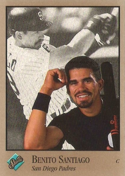 Santiago, Benito / 1992 San Diego Padres / Studio #107