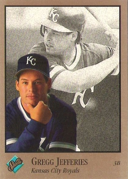 Jefferies, Gregg / 1992 Kansas City Royals / Studio #184