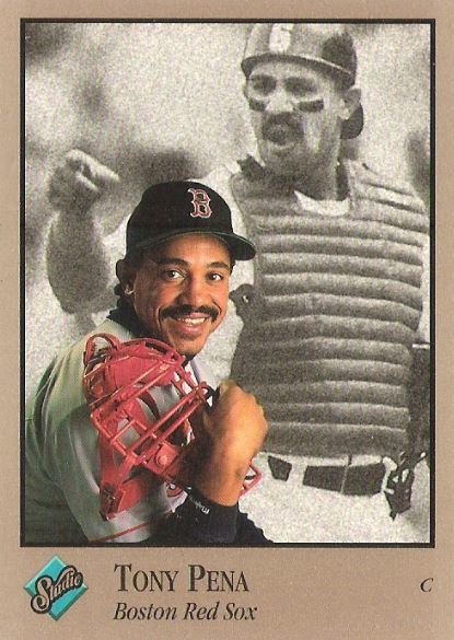 Pena, Tony / 1992 Boston Red Sox / Studio #135