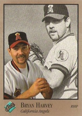 Harvey, Bryan / 1992 California Angels / Studio #146