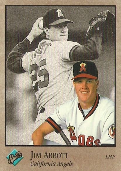 Abbott, Jim / 1992 California Angels / Studio #141