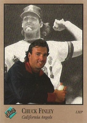 Finley, Chuck / 1992 California Angels / Studio #145