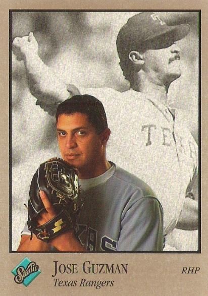Guzman, Jose / 1992 Texas Rangers / Studio #243